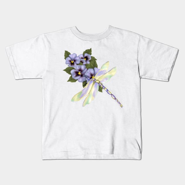 Springtime Visit Kids T-Shirt by SpiceTree